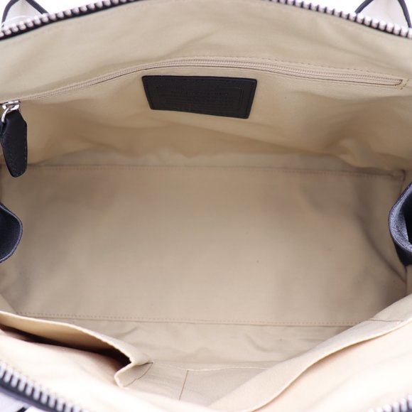 NWT Coach Bleecker Pinnacle Preston Python Embossed Leather Satchel Shoulder Bag - Picture 4 of 7